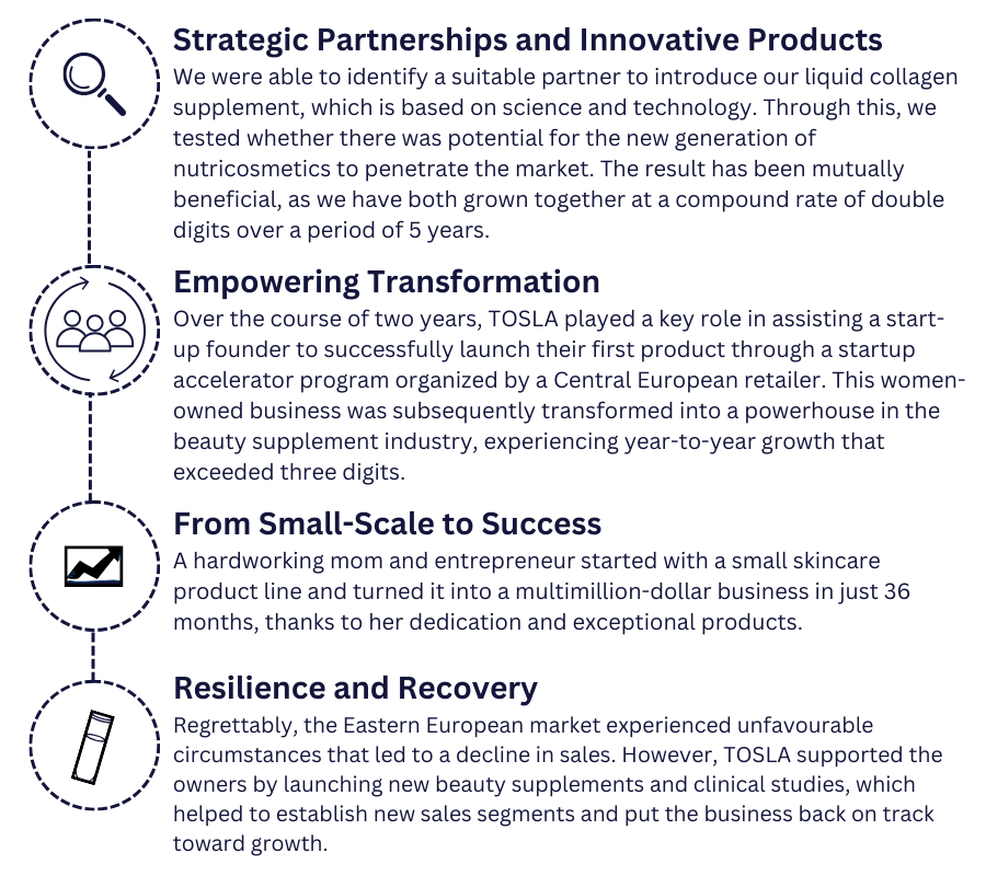 Fuelling Growth and Overcoming Challenges: A Study on TOSLA's Impact in the Skincare Industry 